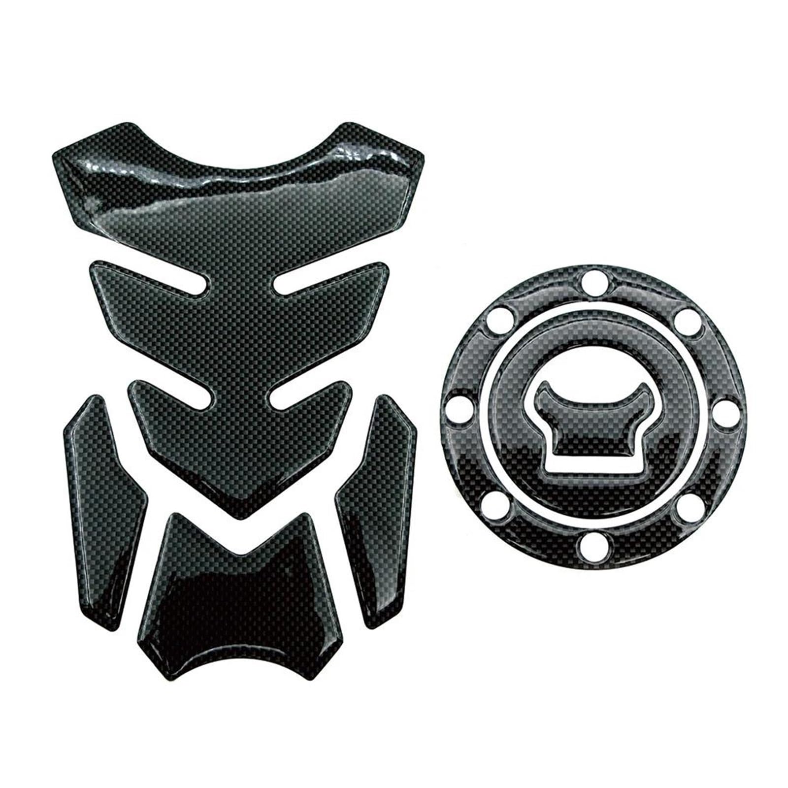 Ysdsls Color5 Motorcycle Fishbone Sticker Fuel Tank Gas Cap Cover Decal For Suzuki Gsxr Gsf Gsr Gsx 250 400 600 750 1200 1250(Color5)