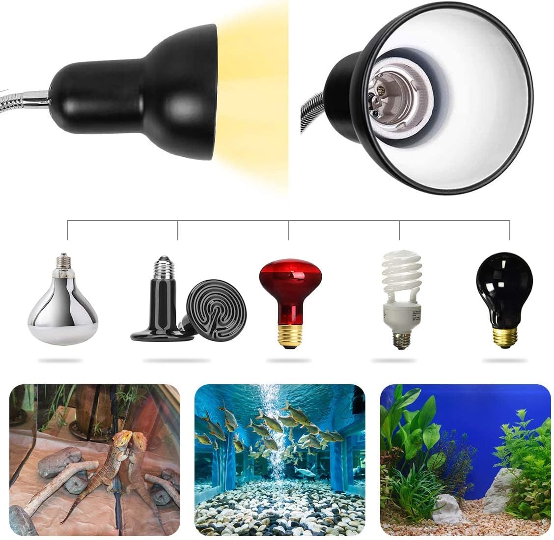 Buy Turtle Heat lamp, Heat Lamp Reptile basking Light UVB UVA Reptile