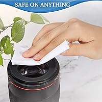 Vista 6 de Frienda 100 paños de limpieza de microfibra de 7 x 6 pulgadas, paños de limpieza ópticos de microfibra para teléfonos inteligentes, computadoras