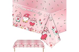 FUHSY Mother's Day Tablecloth: Adorn Your Celebration with Spring Charm