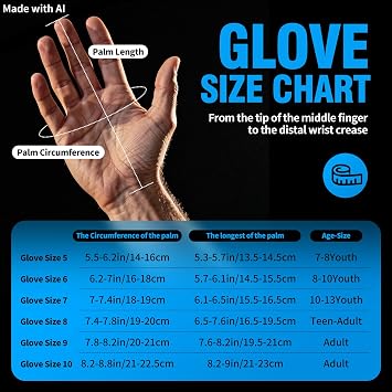 Goalie Goalkeeper Gloves with Finger Protection Breathable Soccer Gloves with Extra Grip, Unisex Youth and Adult, Black/Green, Sizes 5-10