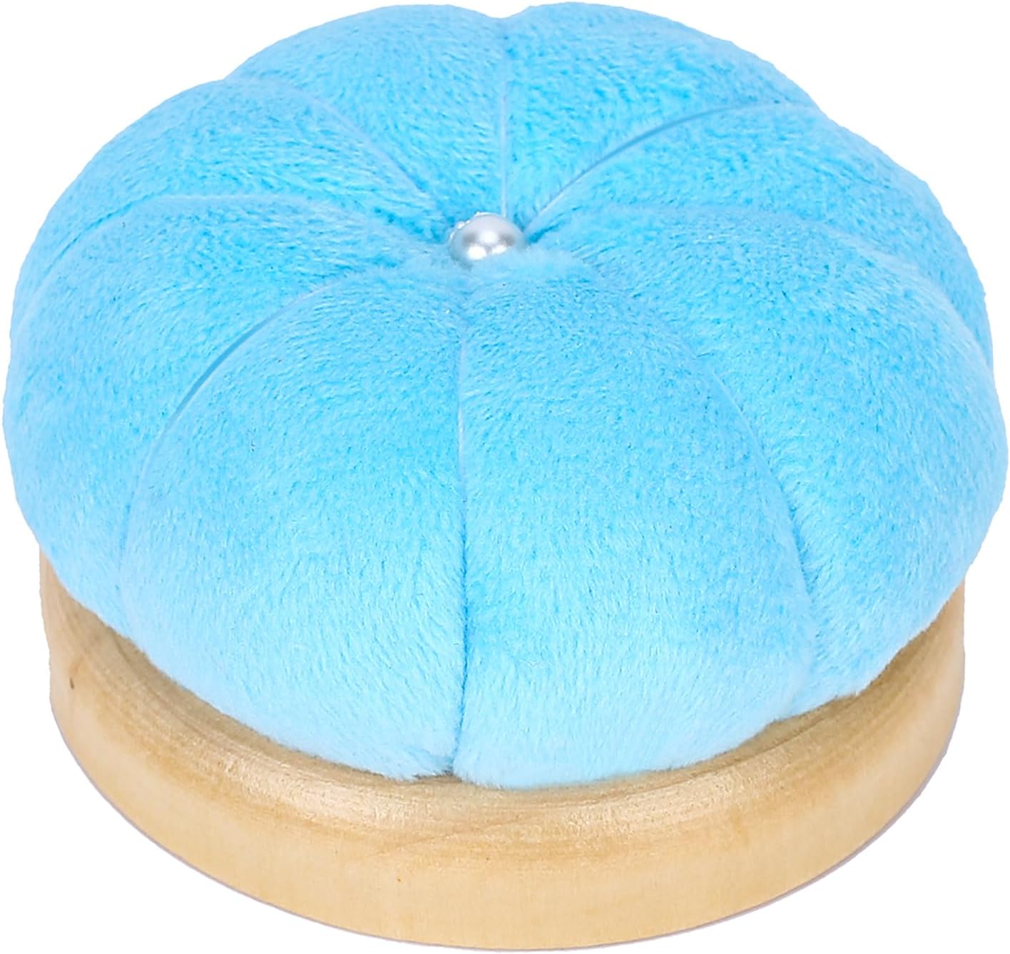 Cute Wooden Base Pin Cushion Sewing Needle Pin Cushions for