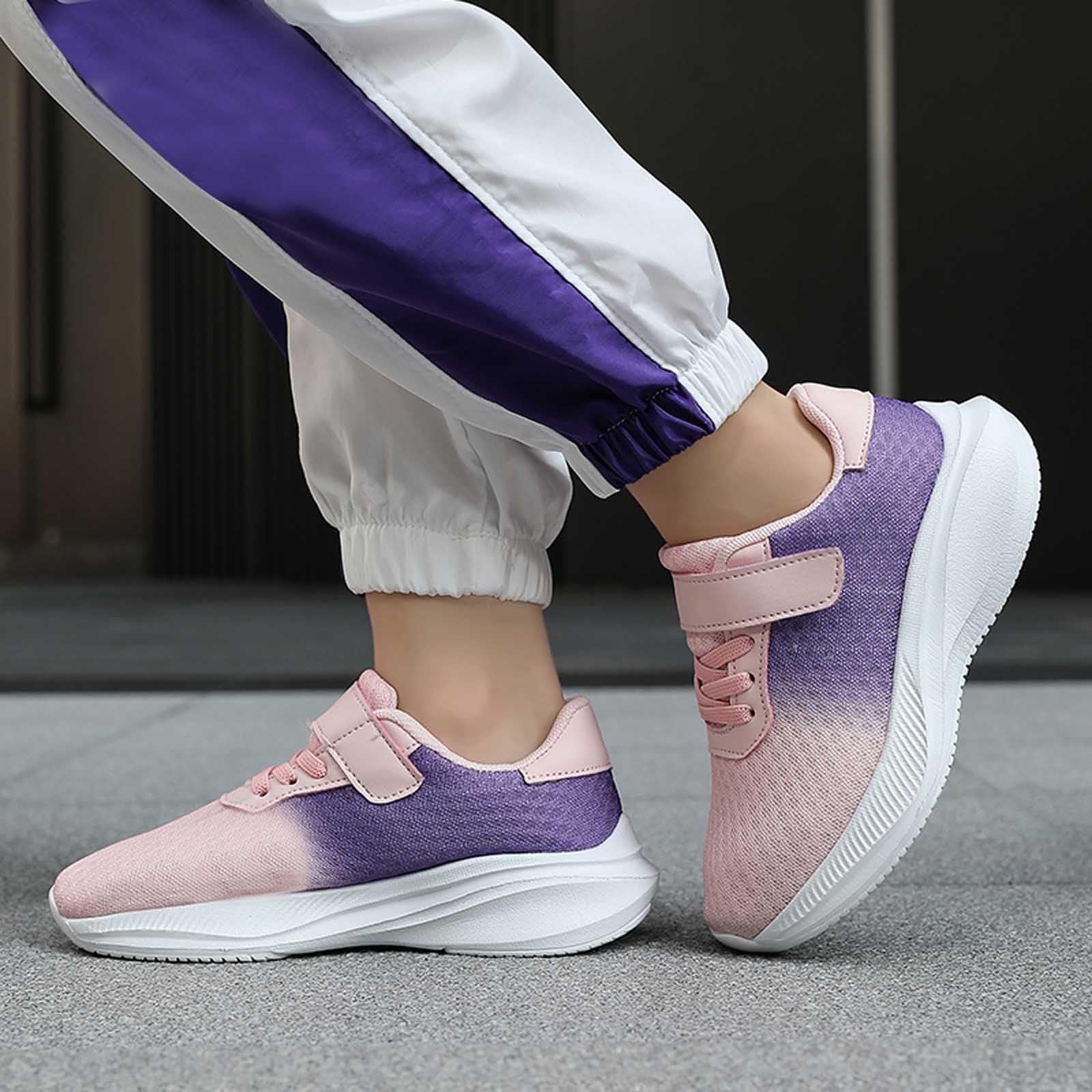 Generisch Baskets 2026 pour fille - Respirantes - En maille - Chaussures de course confortables et décontractées - Chaussures de randonnée sportives pour tout-petits