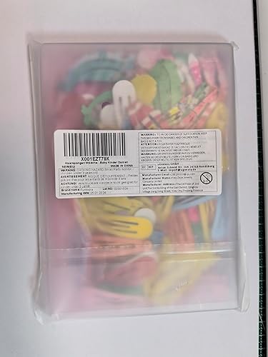 Miniatura 8 de Funtopia - 100 pinzas para el cabello, lindas pinzas para mujeres, adolescentes, niñas, niños, coloridas, sin deslizamientos, de metal, frutas,