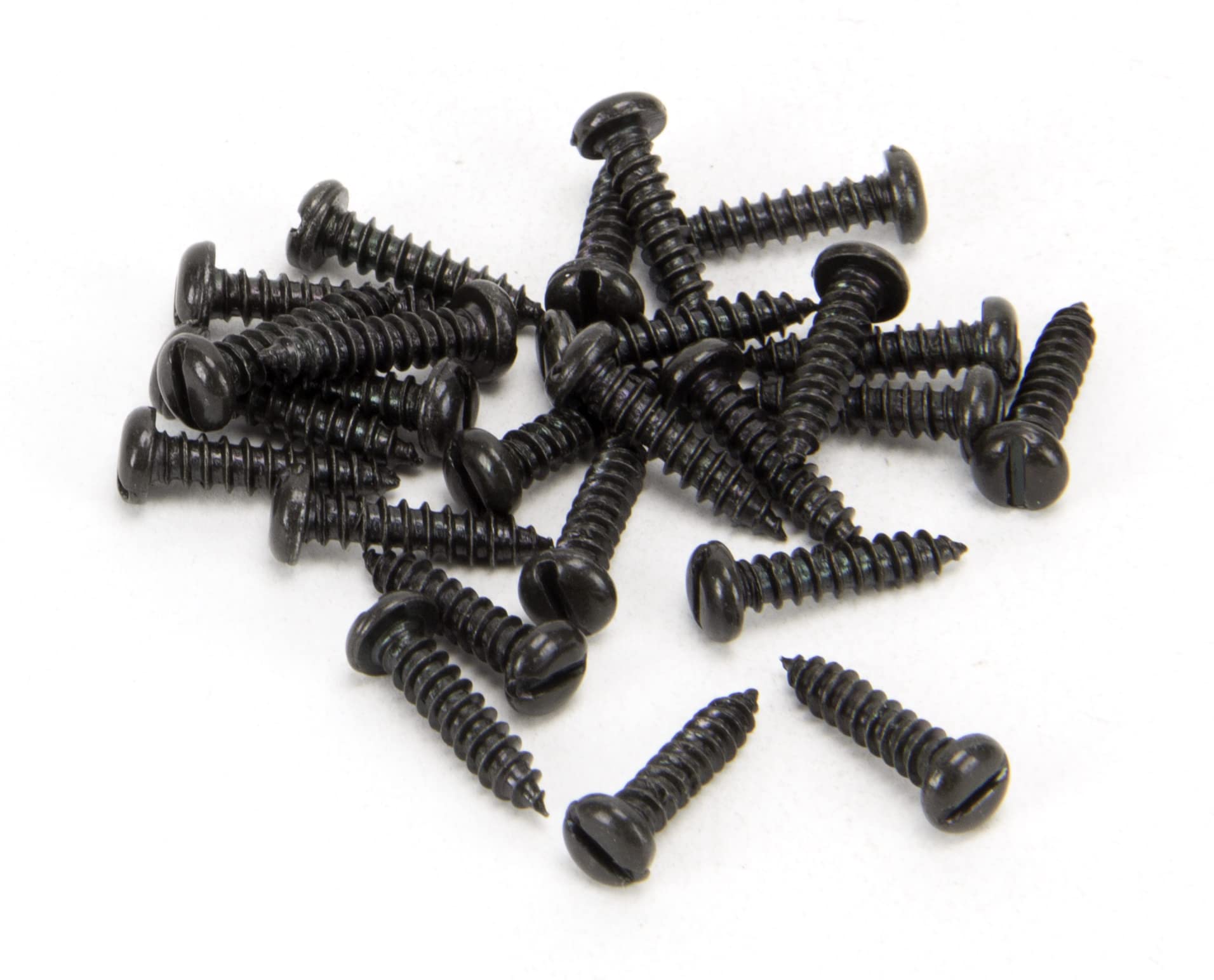 From The Anvil Black 4 X 1/2'' Round Head Screws (25) 33403