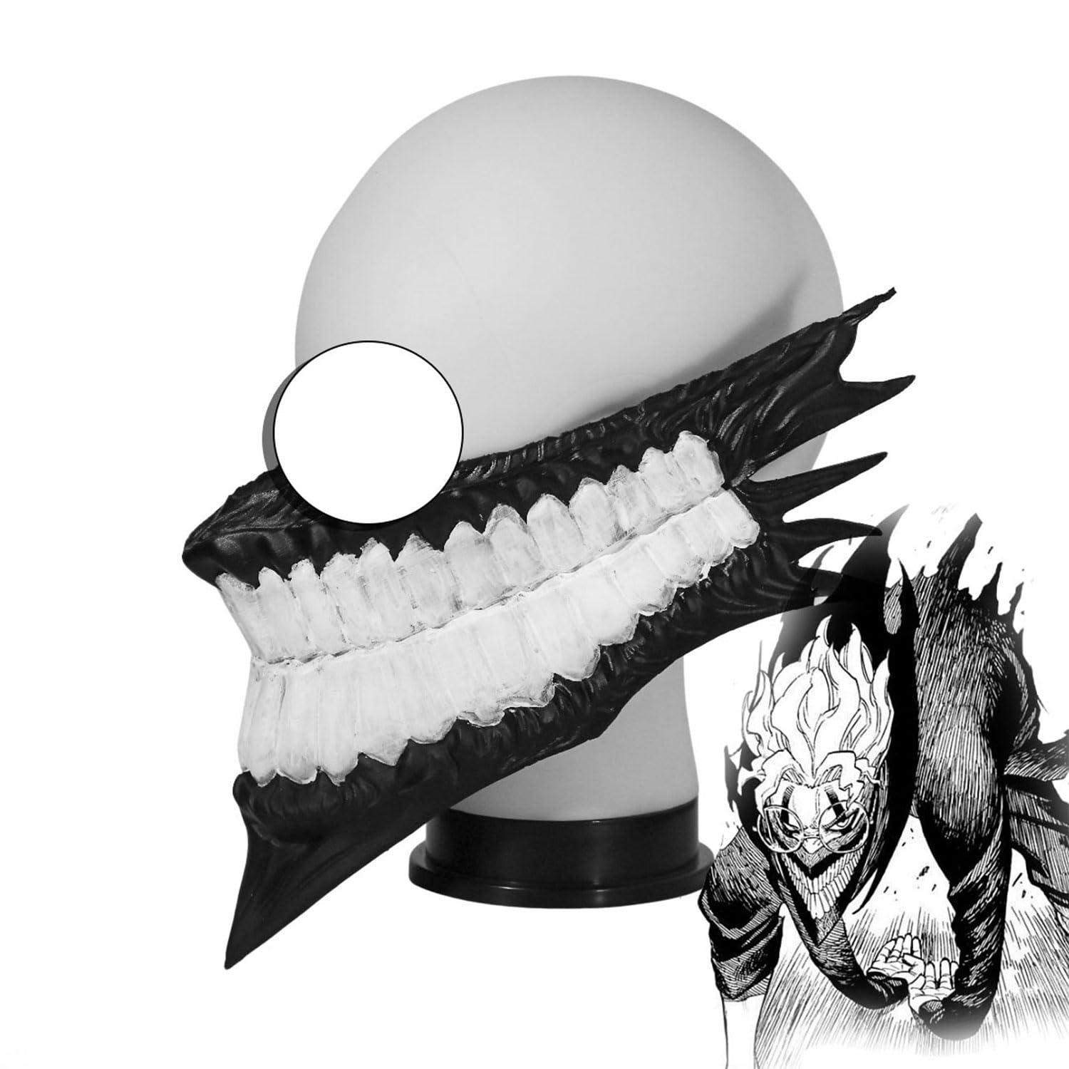 Amazon.co.jp: ダンダダン コスプレ道具 高倉健 仮面 マスク コスプレ