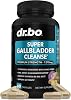 Gallbladder Supplements Cleanse Formula Support - Keto Digestive Enzymes with Ox Bile Supplement, Chanca Piedra & Betaine HCL - Gallstone Dissolver Kidney Liver Gall Bladder Flush Detox Stone Breaker
