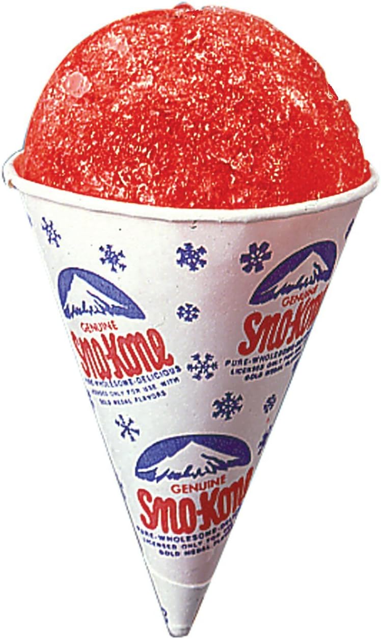Heavy Duty Sno Kone® Cups, 6 Ounce, 5000 Count