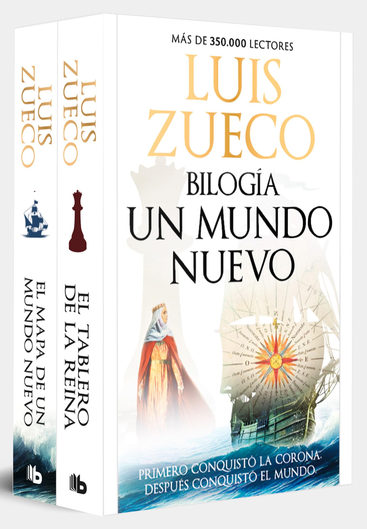 Pack Bilogía Un Mundo Nuevo (Contiene: El Tablero de la Reina; El Mapa de Un Mundo Nuevo) / A New World Boxed Set: The Queen's Board, Map of a New ... Queen's Board / Map of a New World (Ficción)