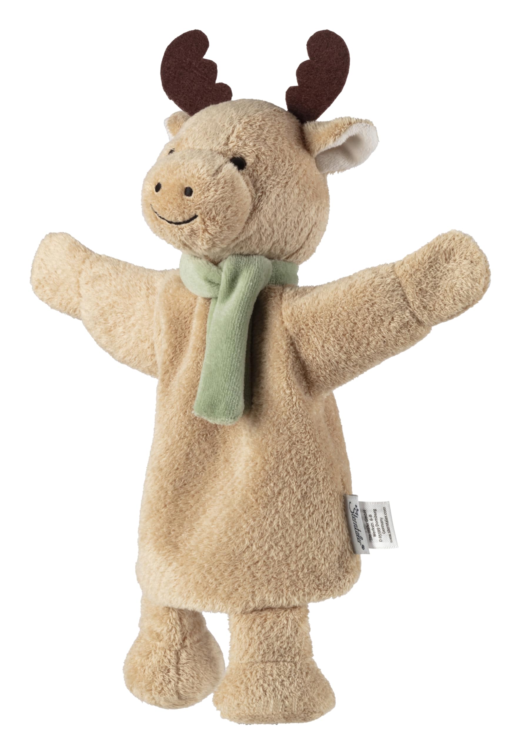 Marionnette à Main Chien En Peluche Douce - Jouet Pour Enfant, Théâtre, Jeux De Rôle - Cadeau Fille Et Garçon - 10