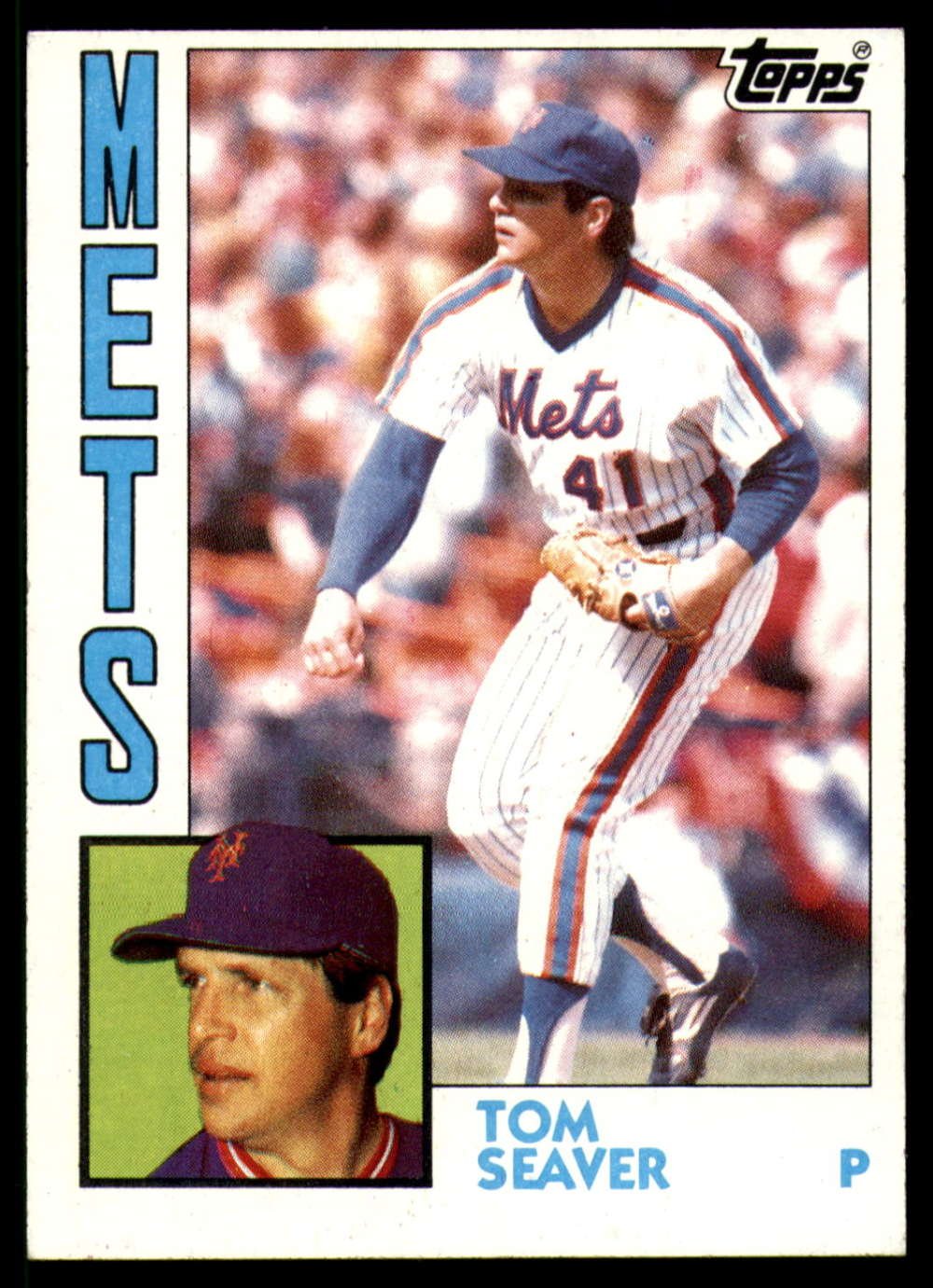 1984 Topps #740 Tom Seaver NM-MT New York Mets Baseball