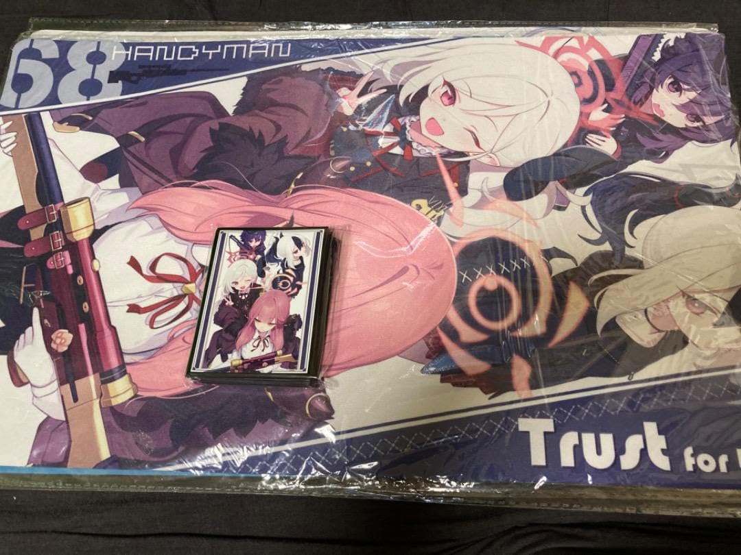 ミッドナイトブルー　ブルーアーカイブ　スリーブ　プレイマット　便利屋 ミッドナイトブルーブルーアーカイブスリーブプレイマット便利屋