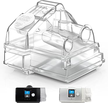 2026 Latest Upgraded Water Chamber for AirSense 10, HumidAir Water Tub for Air10 CPAP Machine, 380ml Upgraded Standard Humidifier Tub, Great-Value Supplies by Medihealer.