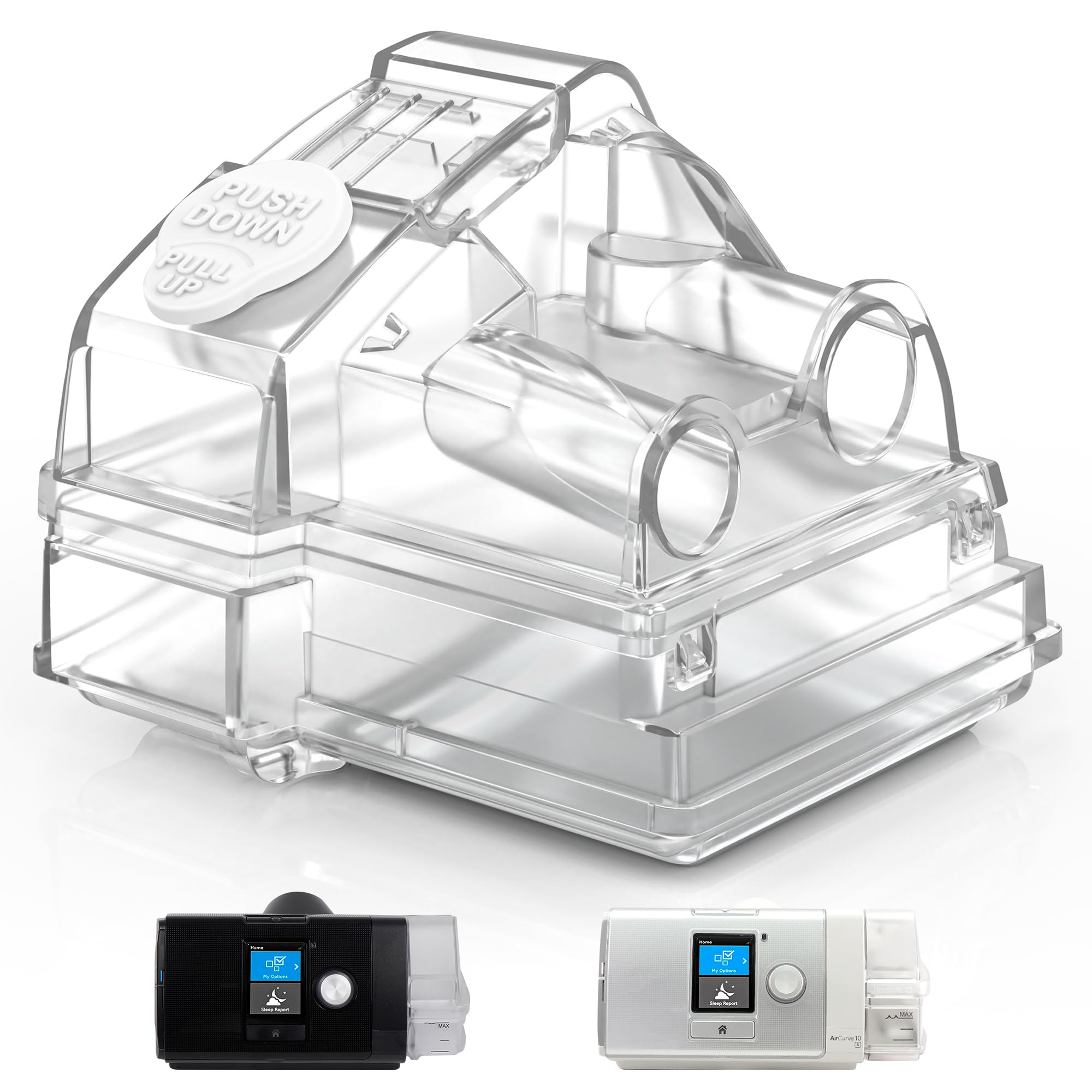 Photo 1 of 2026 Latest Upgraded Water Chamber for AirSense 10, HumidAir Water Tub for Air10 CPAP Machine, 380ml Upgraded Standard Humidifier Tub, Great-Value Supplies by Medihealer.