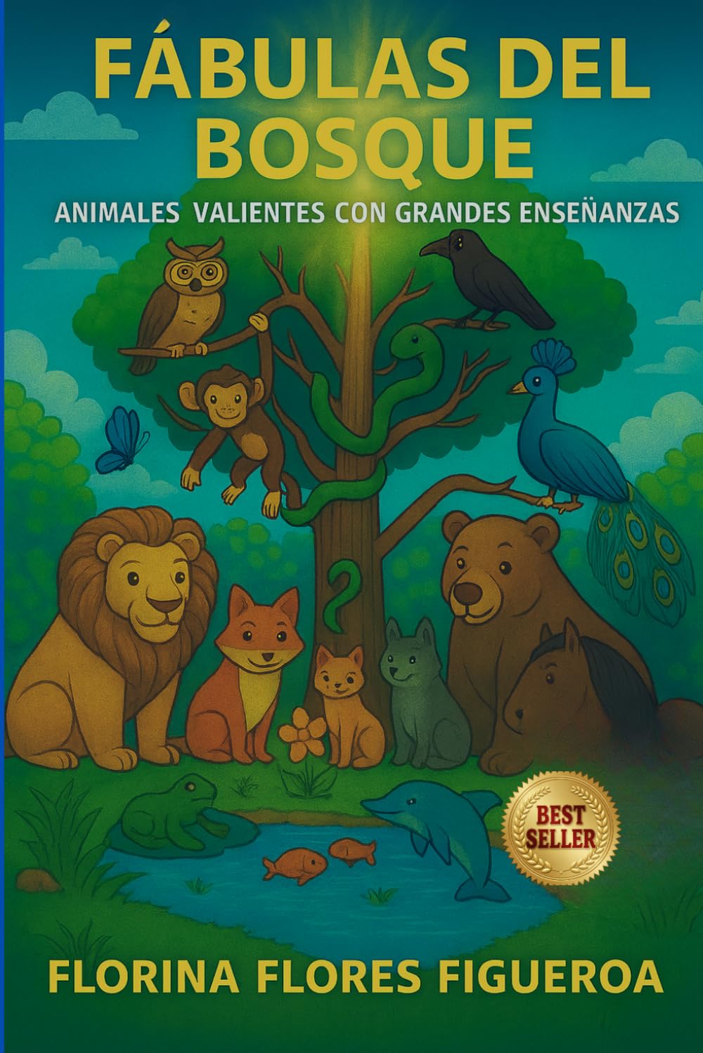 FABULAS DEL BOSQUE: ANIMALES VALIENTES CON GRANDES ENSEÑANZAS
