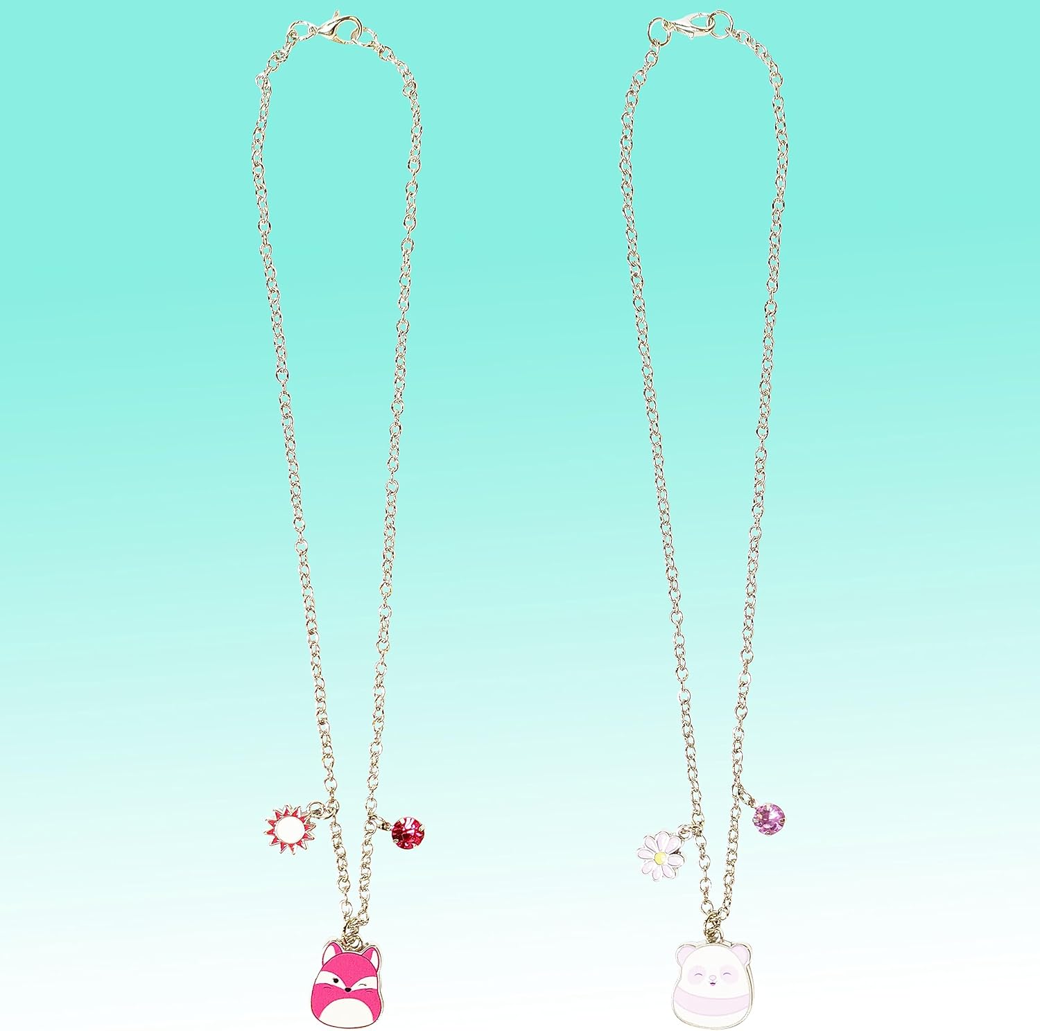 LUV HER Premium Best Friend Necklaces Girls Jewelry - One for You and One for Your Best Friend, Ages 3+ - Image 5