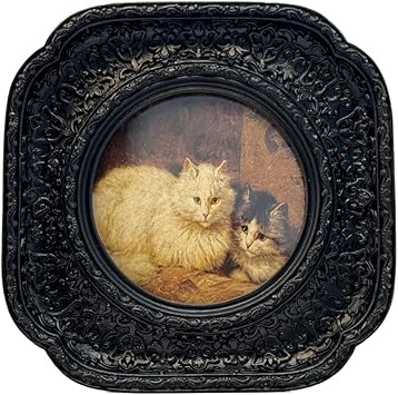 CISOO Vintage Small Picture Frame 2.5x3.5 Antique Ornate