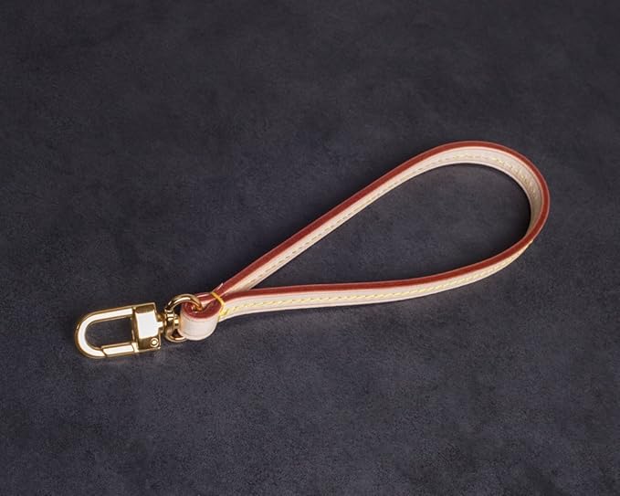 brown wristlet strap