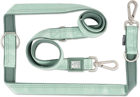 Max & Molly Urban Pets Matrix 2.0 Çok Fonksiyonlu Köpek Gezdirme Kayışı (Jade, L)