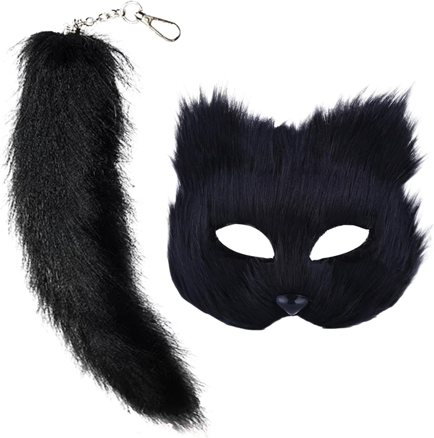 Skeadex Therian Mask Set - Fuchskostüm Mit Maske, Schwanz & Handschuhen