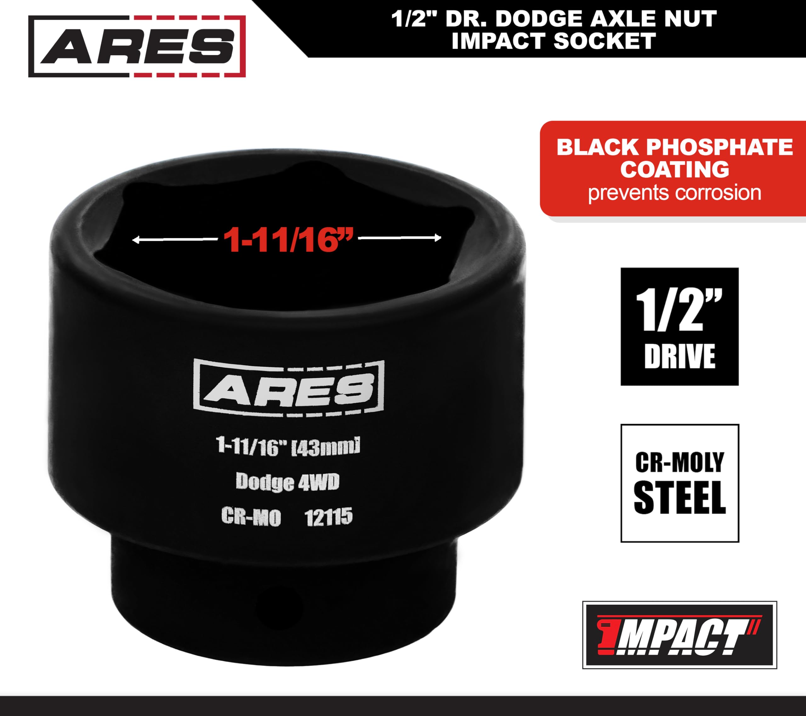 NEIKO 02529A 39mm Socket | 1/2