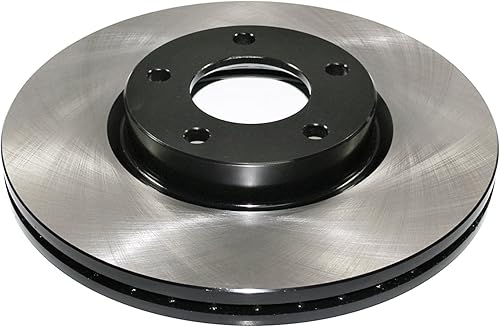 Durago Rotor de freno ventilado delantero de la serie electroforética