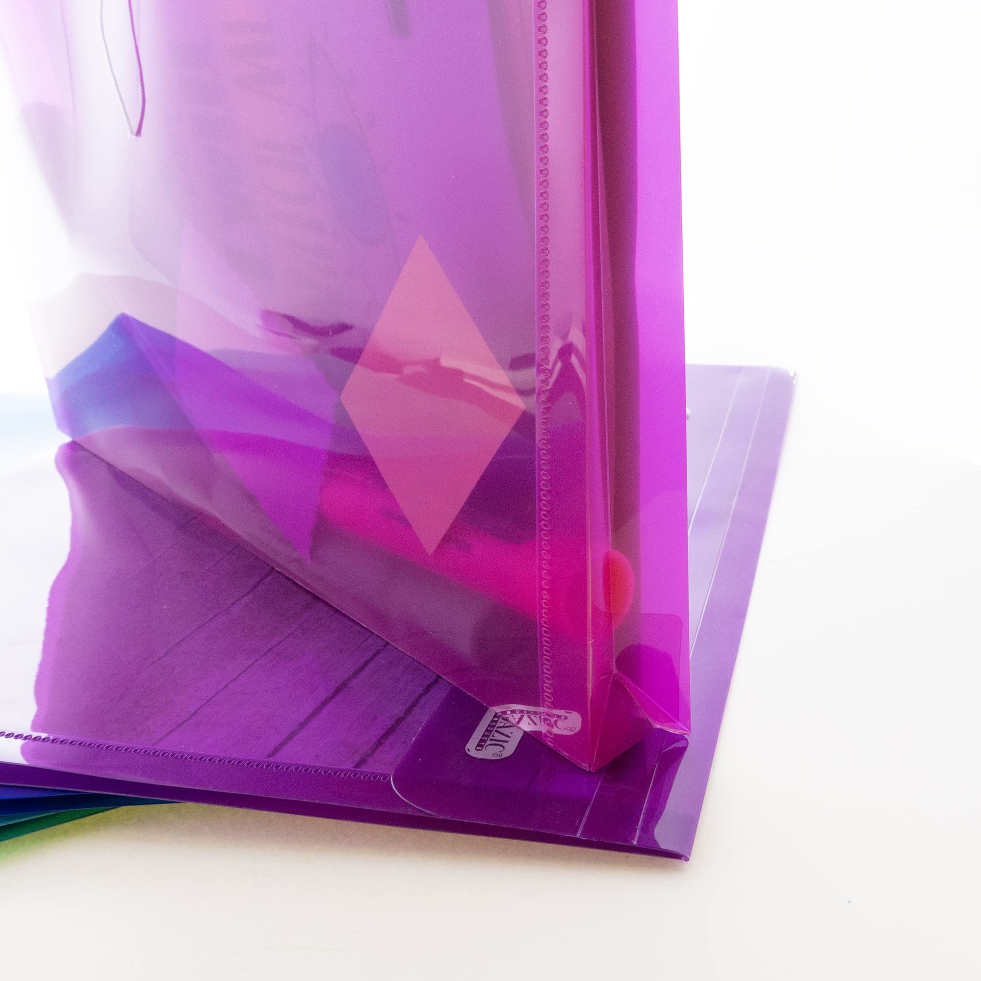 Plastic Document Holders Supkiir 25 Pack Poly Envelopes With String ...