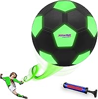 Vista 9 de Kickerball – Pelota de fútbol curva y con efecto – Patea como los profesionales, gran regalo para niños y niñas – Perfecto para partido o juego al