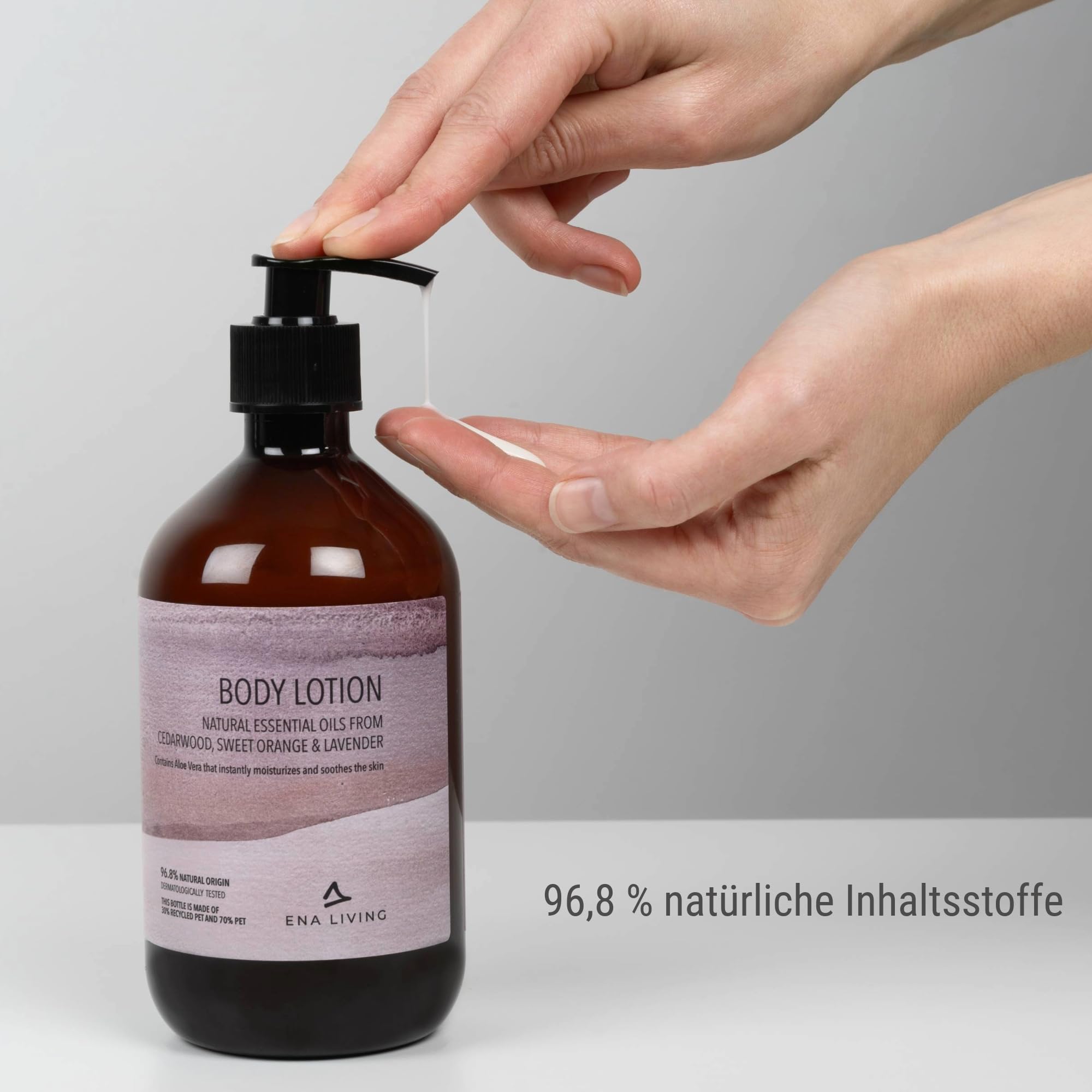 ENA Living Bodylotion im Spender 8'er Pack (8×500ml)