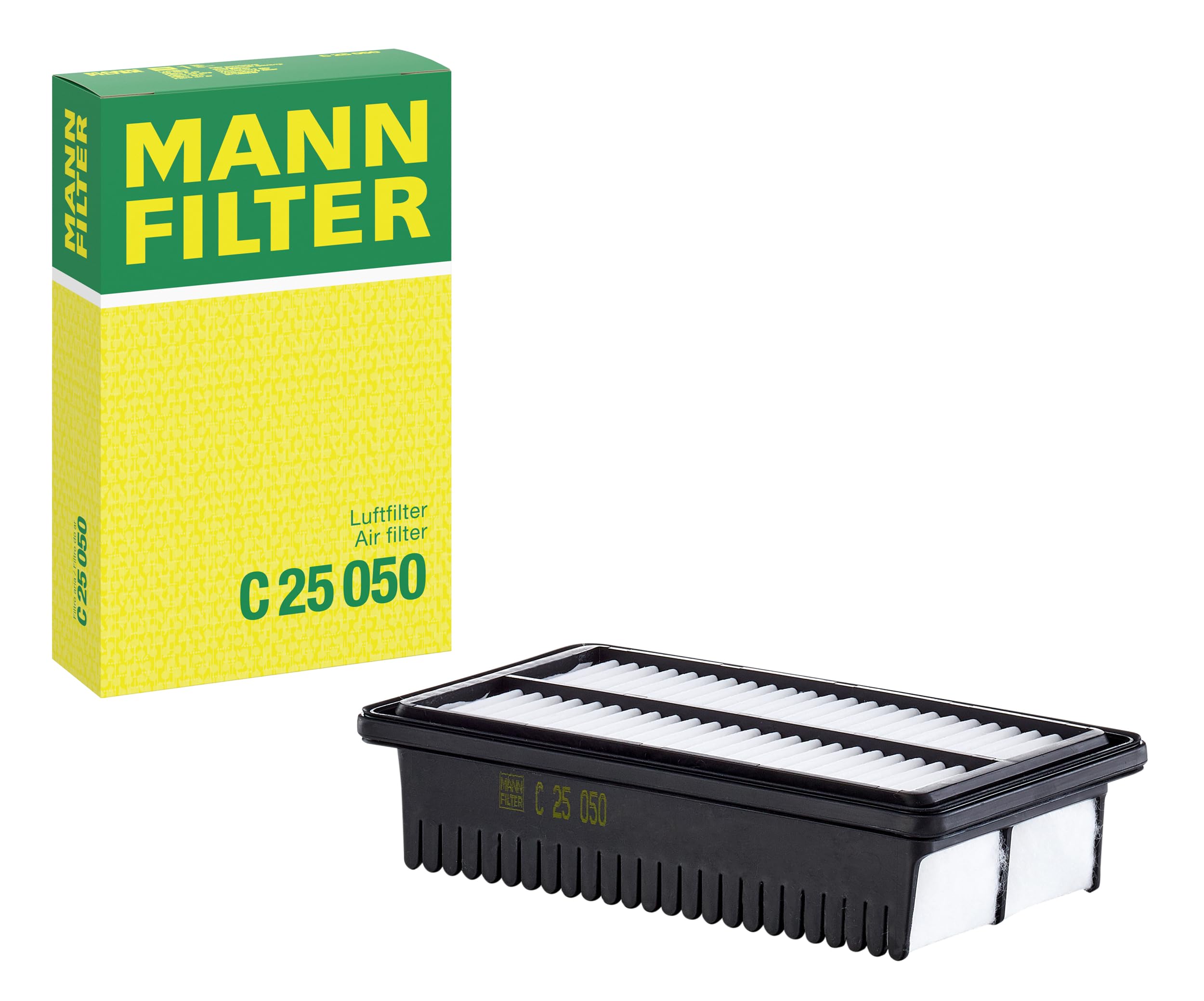 MANN-FILTER C 25 050 Filtro Dell'aria - Per Autovetture + Veicoli Commeriali-image