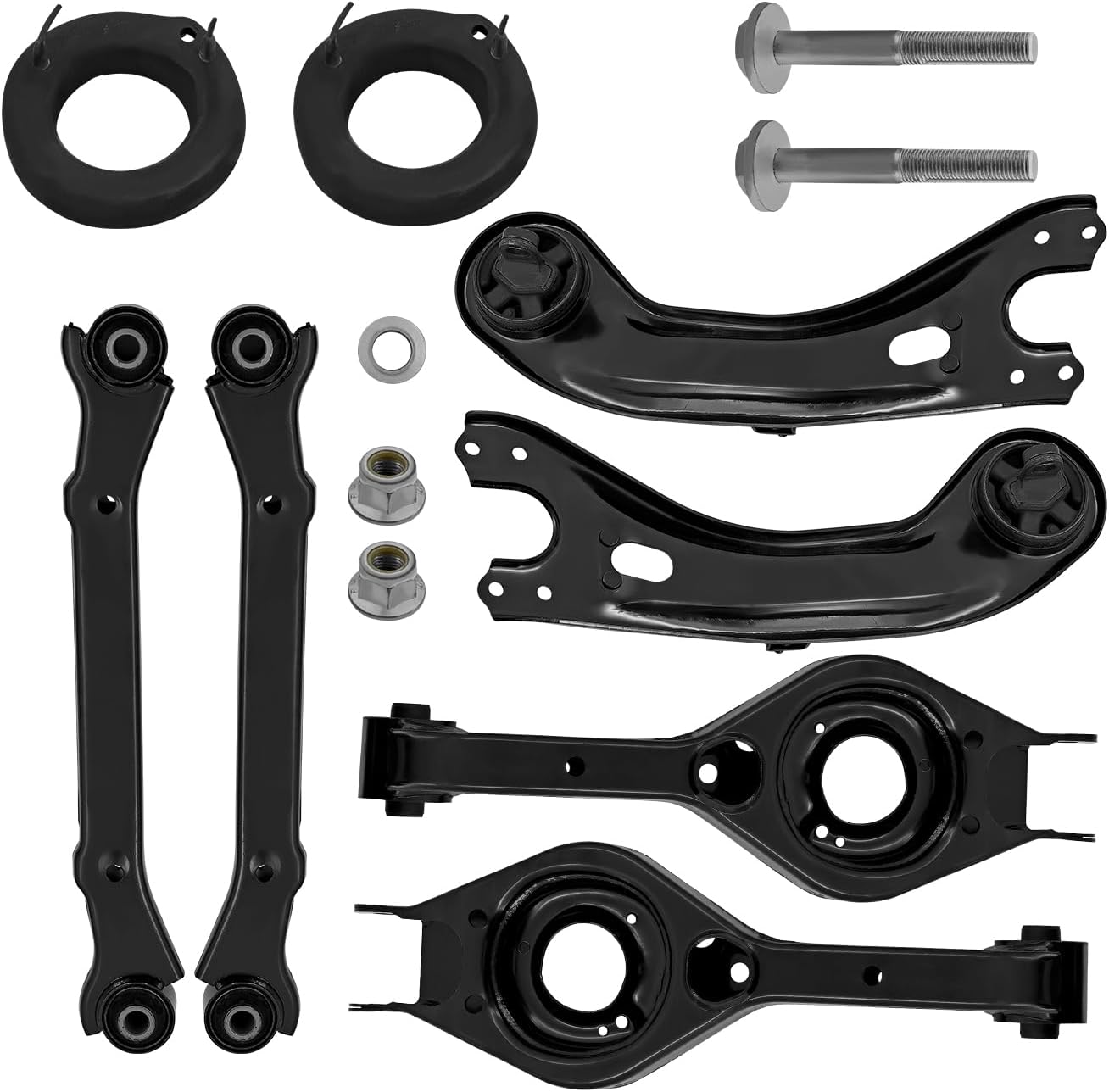 Chenheshor Rear Control Arms Kit (6‑Piece) with Bolts
