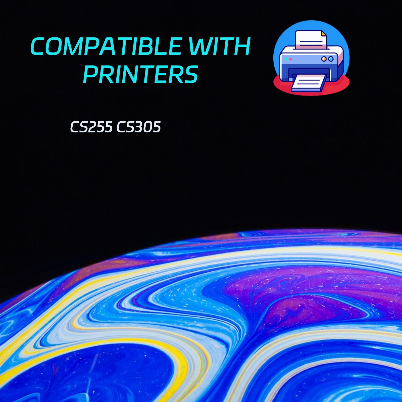 High Yield FK-475U(110V) Fuser Unit Compatible for Copystar CS255 CS305 Printers, Print Clearly (1 Set)