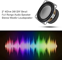 Vista 5 de 2 "4ohm 3W altavoz de audio de gama completa Altavoz estéreo Woofer para Arduino (4pcs)