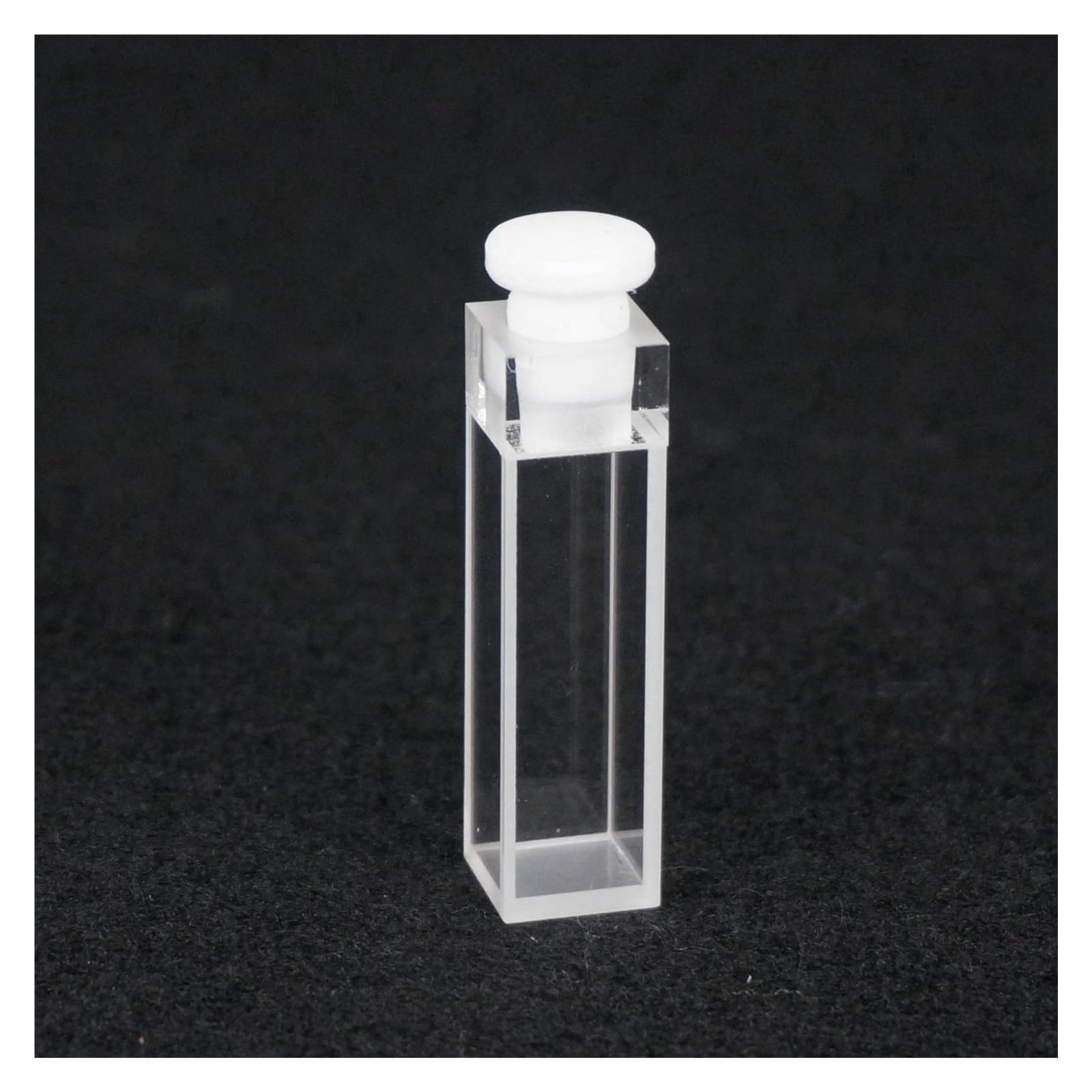 MENGKE Lab 3.5ml 10 Mm Path JGS1 Cubetas De Cuarzo Con Tapón