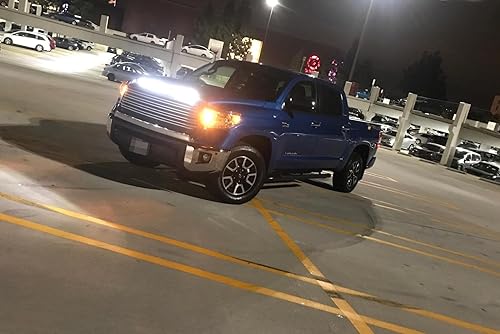 Miniatura 5 de iJDMTOY 36" ultra delgado 108W High Power barra de luz CREE LED con capucha de montaje Scoop Bulge e interruptor de prendidoapagado, relé de