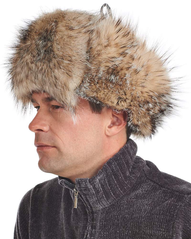 frr Badger Fur Trapper Hat -Brand Made in Canada XLarge
