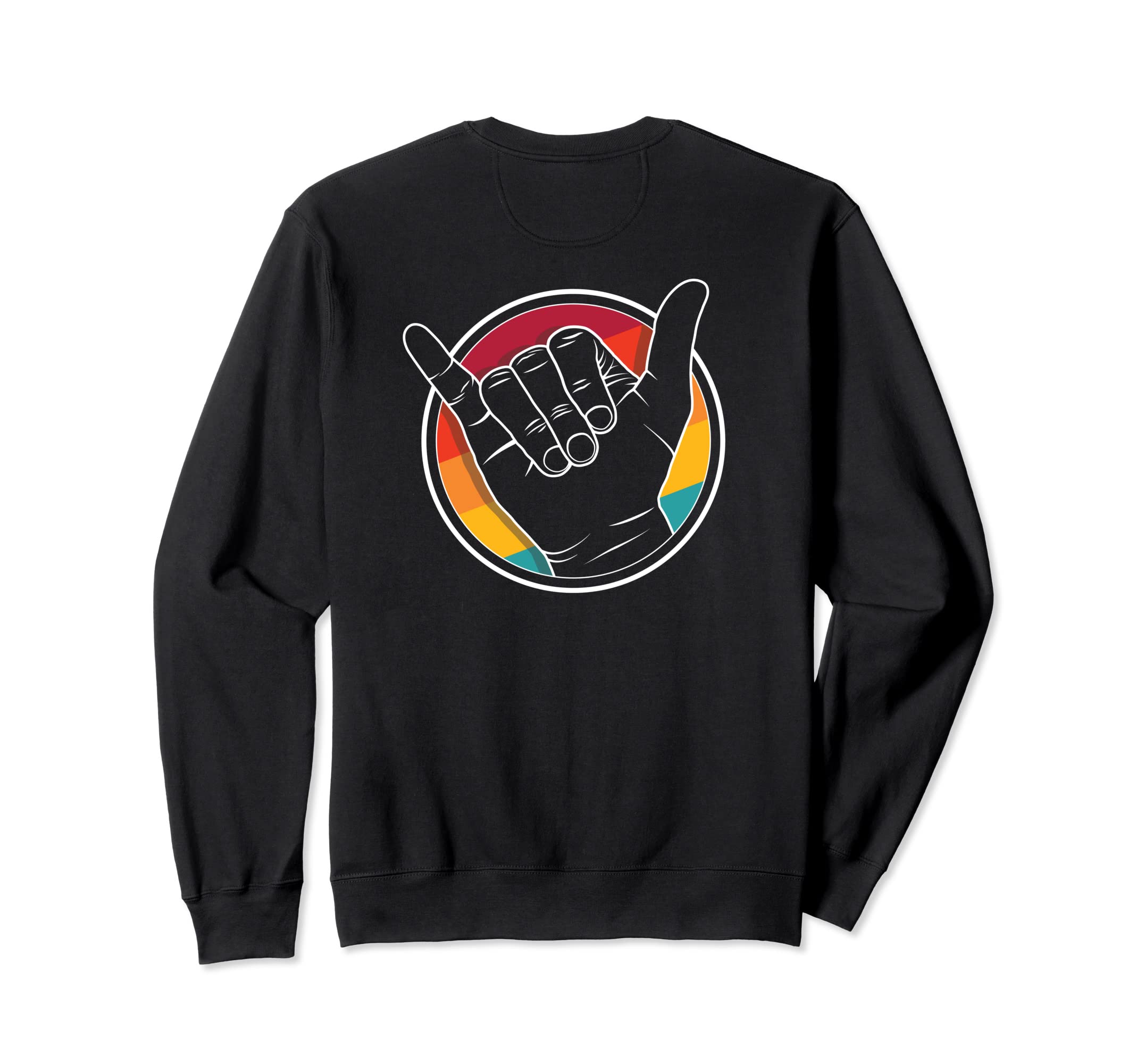 Hang ten / Vdub Greeting / Shaka wave Air cooled (Back) Sweatshirt