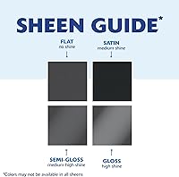 Vista 77 de Rust-Oleum Painter's Touch 1979502 - Pintura de látex, color negro brillante, 1 cuarto de galón