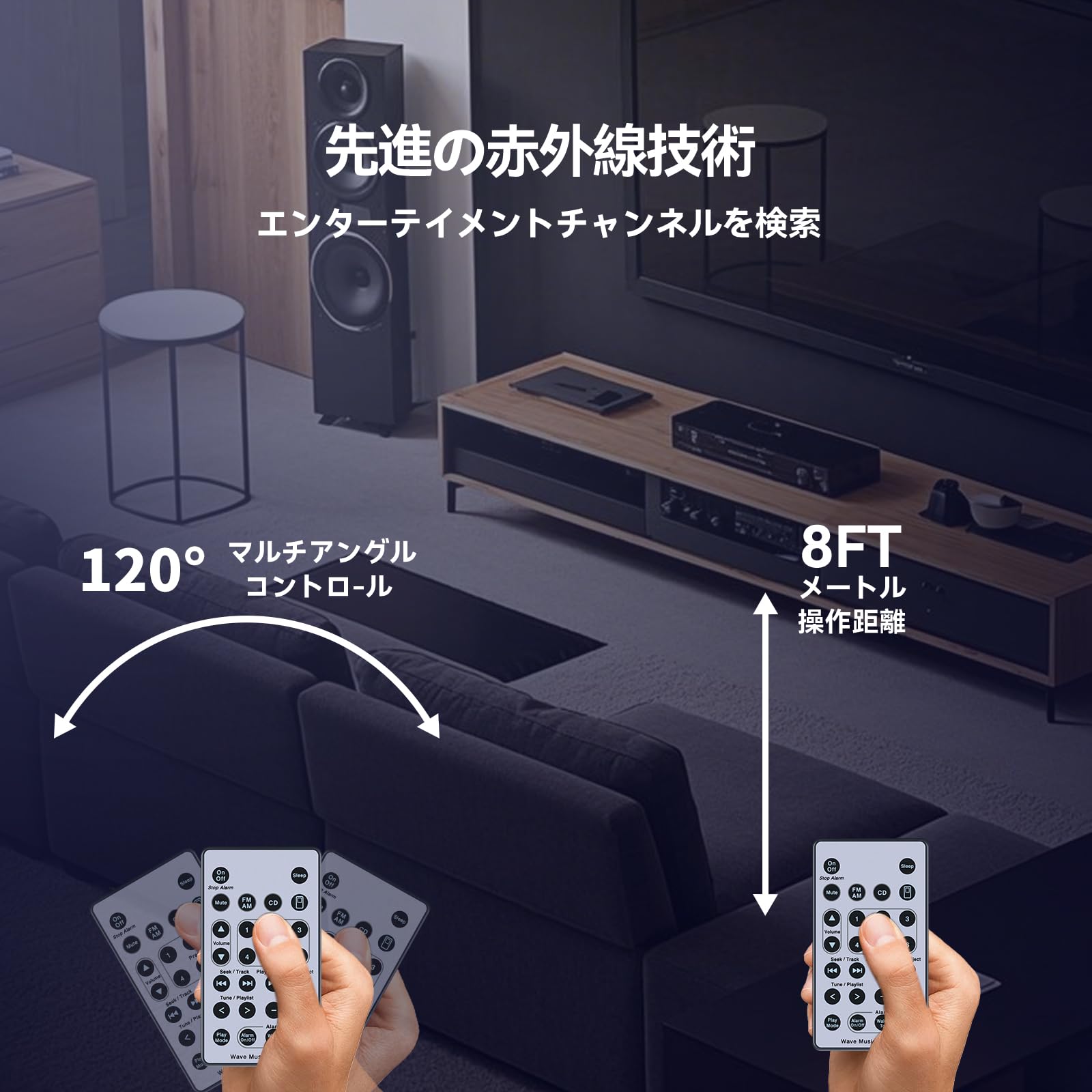 Amazon | 互換リモコン for BOSE Soundtouch Wave Music Radio CD