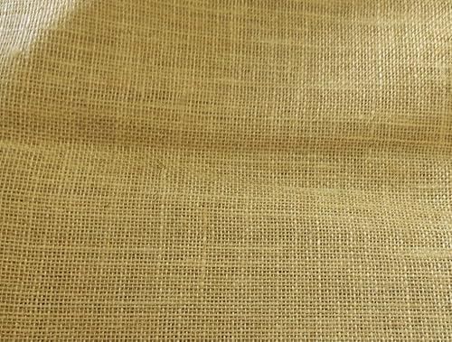 Jute Burlap 58 Inch- Fabric by The Yard (F.E.) (Natural)