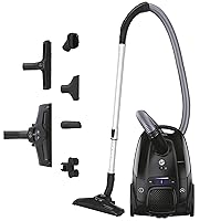 Hoover Aspirapolvere a traino con sacco Telios – Compatto, Silenzioso 69 dBA