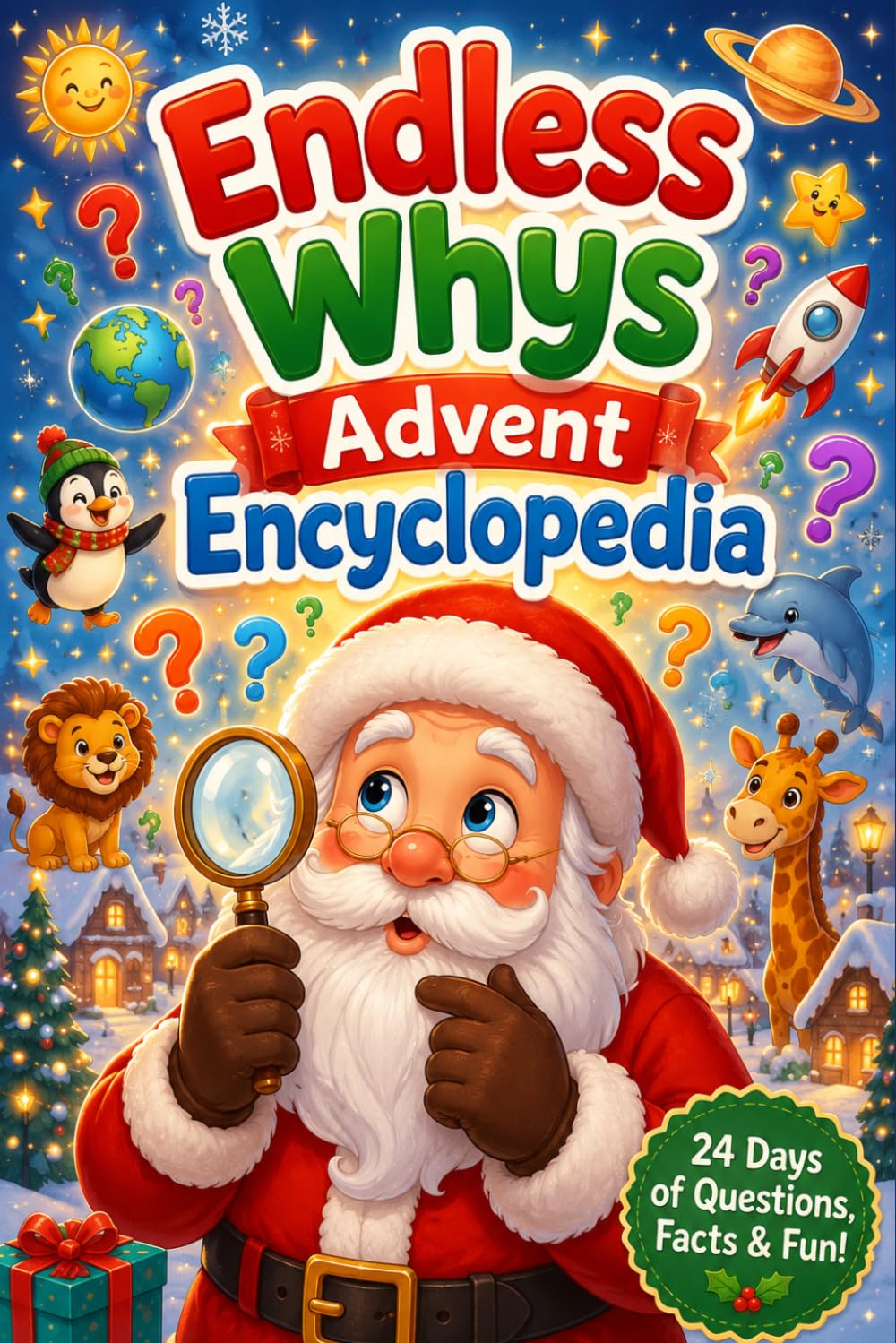 Endless Whys Advent Encyclopedia: A Christmas Countdown Filled with 384 Incredible Facts, Fun Learning, and Daily Discoveries. Advent Calendar for kids