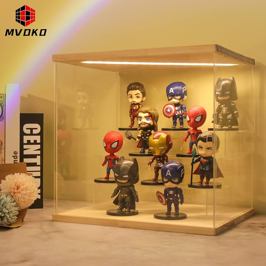 Amazon | MVDKO フィギュアケース 透明ディスプレイケース