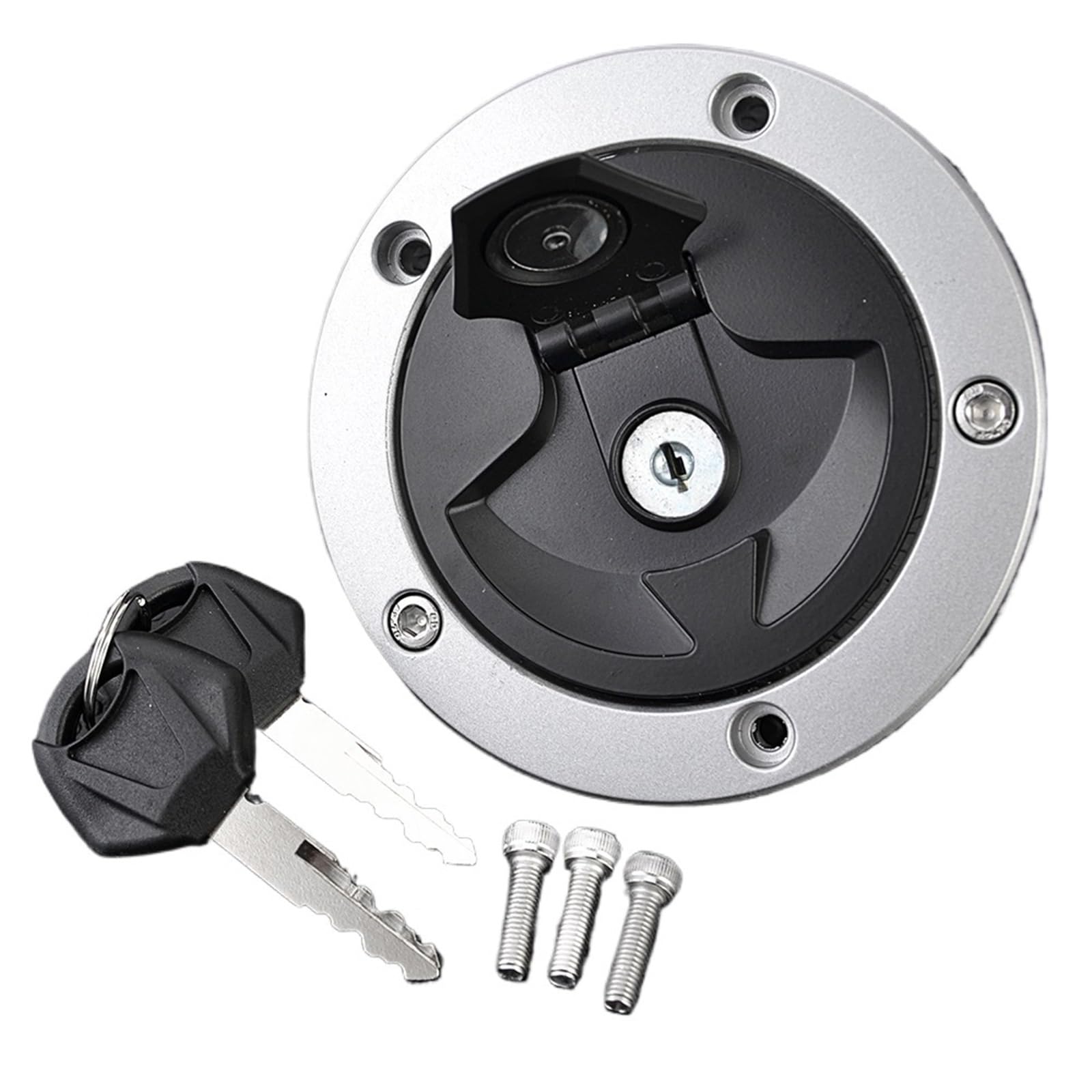 Pasuje Do Kawasaki Ninja 650 EX650 ER650 ER-6N KLE650 ZX1400 ZZR1400 EN650 ZX-14 ER6N Pokrywa Zbiornika Paliwa Klucze Korek Blokowanie wlewu paliwa