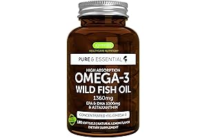 Super Concentrated Triglyceride Omega-3 Wild Fish Oil: Your Heart's Best Friend