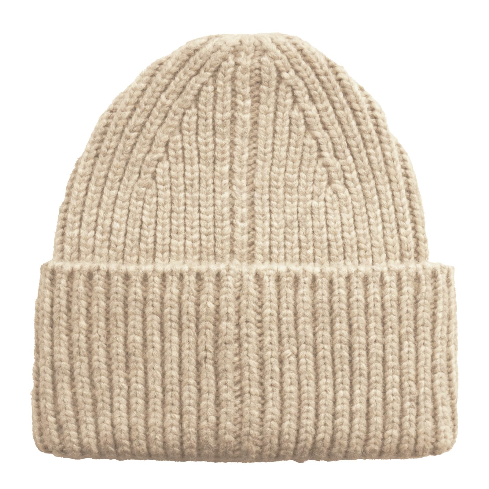 UGG - W Chunky Rib Beanie W Logo, W Chunky Rib Beanie W Logo Donna