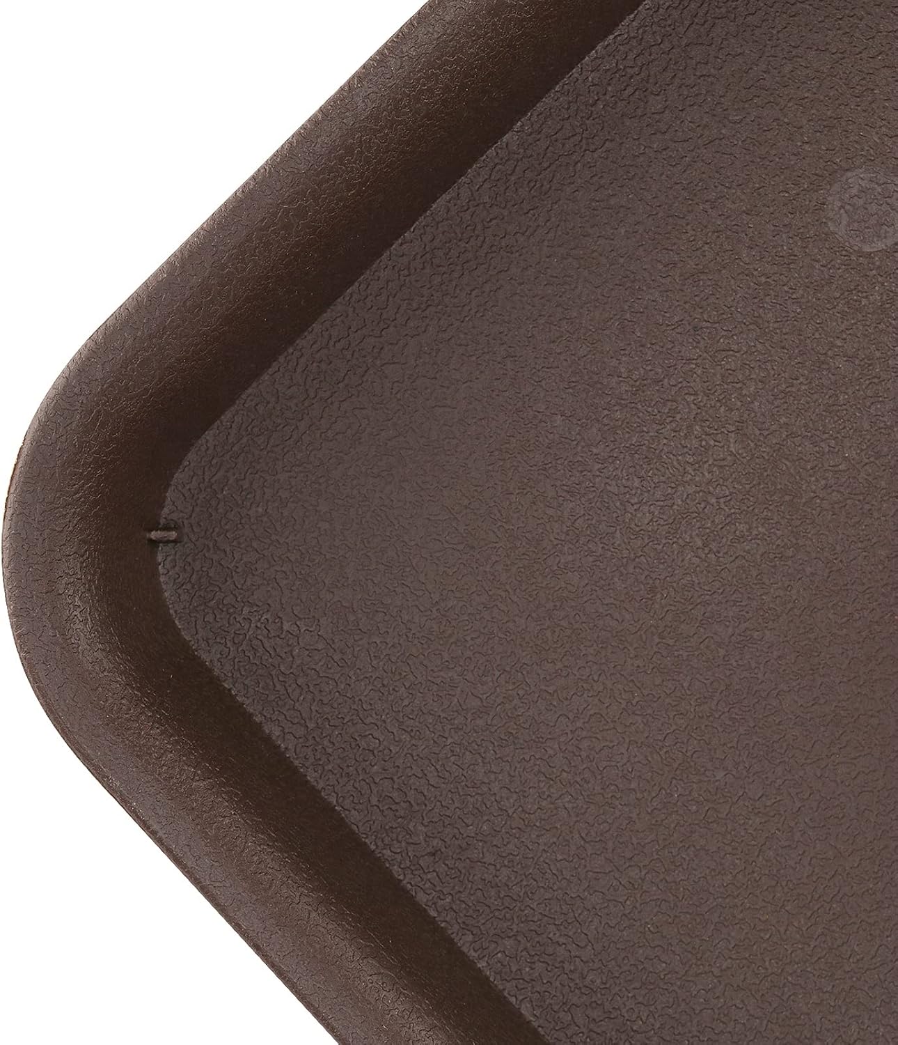 HOIGON 10 Pack 10 x 10 Inch Square Plant Saucer, Plastic Plant Saucer Drip Trays for Outdoor and Indoor Plant Pots, 1.5 Inch Deep, Dark Brown