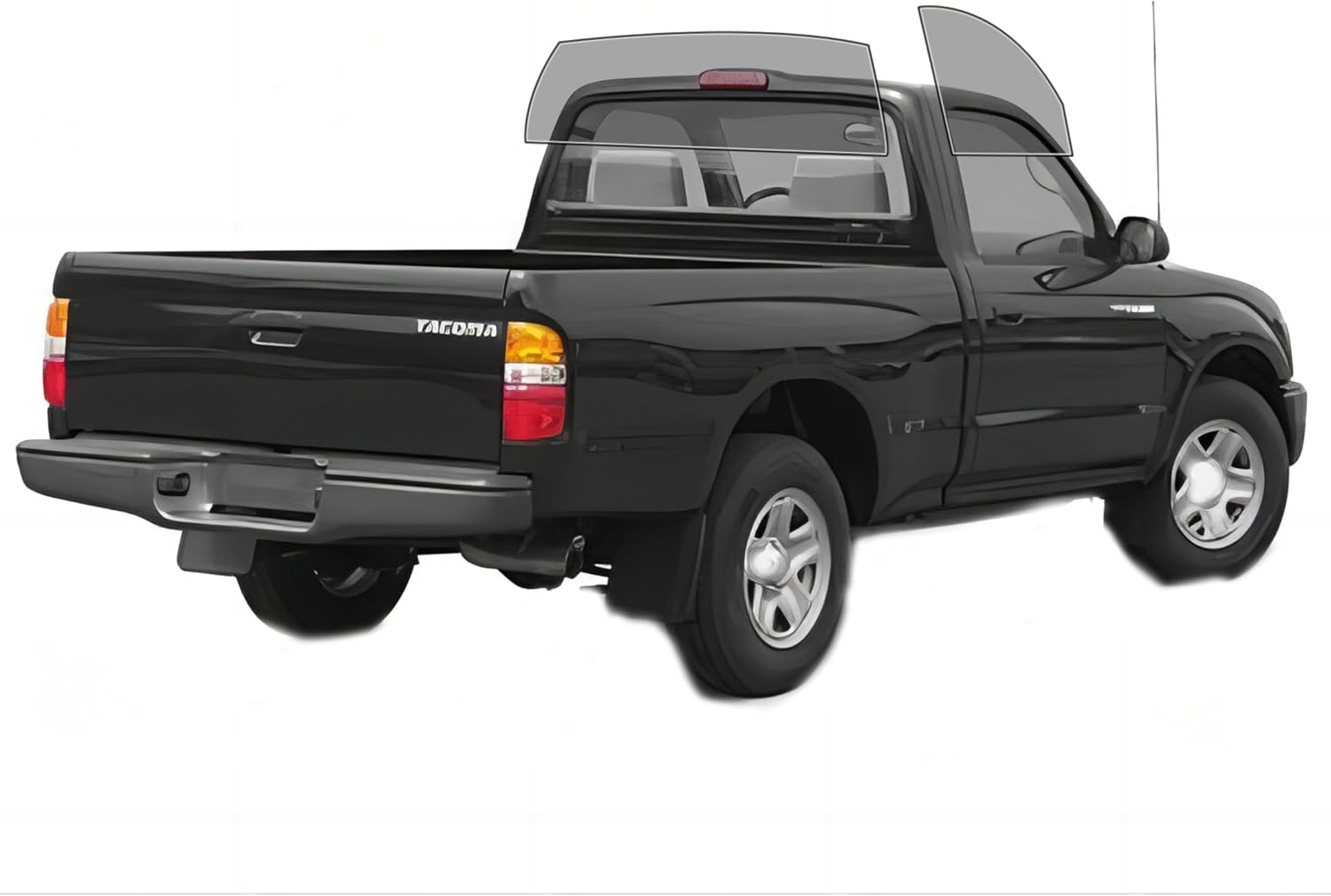 AUTOTEK Precut Windows Tint Film Rear Windshield Cars Sun Blocking Protection Privacy Anti Shatter Glass 2 Ply Computer Cut Any Tint Shade for Toyota Tacoma Regular 1995-2004