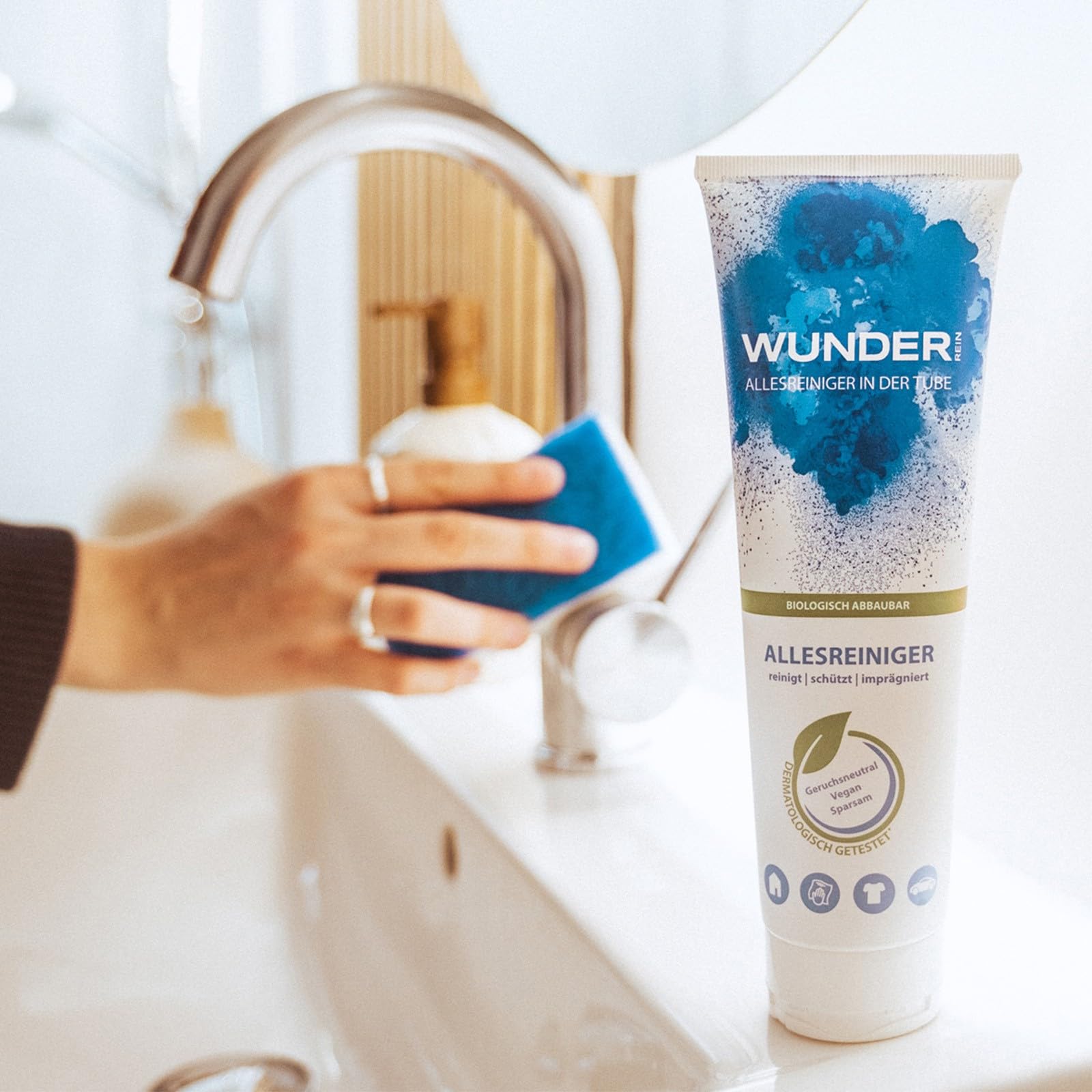 Allzweckreiniger-Set (5 Tuben): Fett- & Schmutzlöser für Bad, Küche & Glas • Vegan & Dermatologisch Geprüft • Öko & Made in Österreich