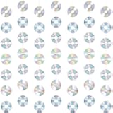 Spakon 8 Packs 90's Party Decorations 90s Cd Paper Banner 90's Hanging Decor Y2k 2000s Paper Cutouts Retro Disco Garland for 1990s 2000s Theme Birthday Babyshower Party Supplies Decoration